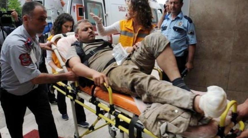 Ayağı Vagon Altında Sıkışan Madencinin 2 Parmağı Koptu