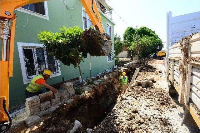 Yağmurlarda Evine Su Basan Gazi’nin Sorunu Çözüldü