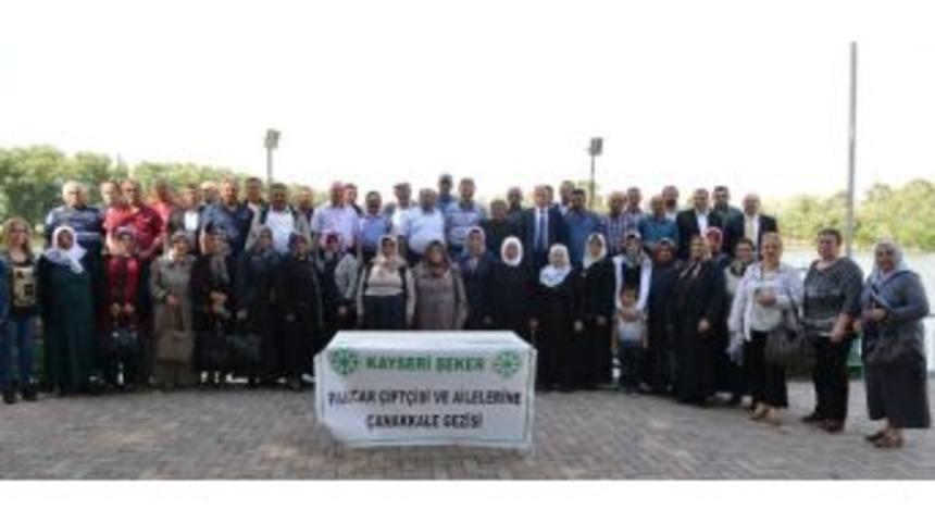 Kayseri Şeker, &Ccedil;ift&ccedil;ileri Eşleri İle Birlikte &Ccedil;anakkale&rsquo;ye G&ouml;t&uuml;r&uuml;yor