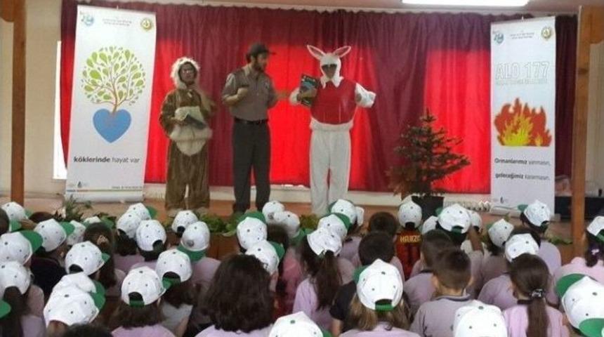 Bilge Tavşan Ve Ormancı Tiyatro G&ouml;sterisi G&ouml;lyaka&rsquo;da