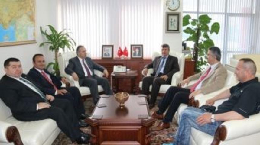 Kocaeli Cumhuriyet Başsavcısı K&uuml;&ccedil;&uuml;k, Vali Fidan&rsquo;ı Ziyaret Etti