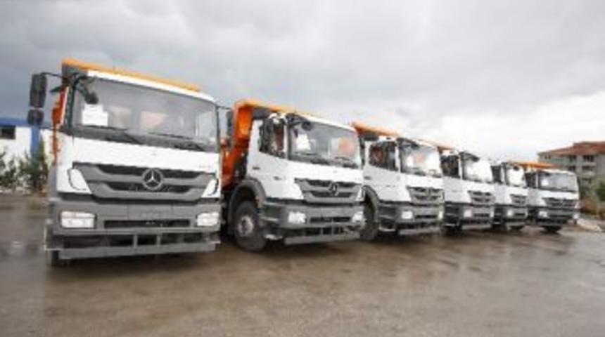 Odunpazarı&rsquo;na 6 Yeni Kamyon