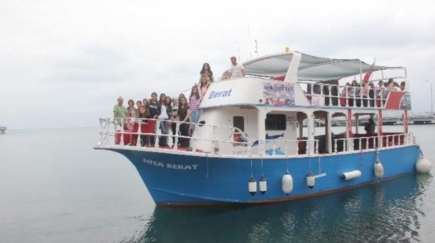 &Ccedil;orum&rsquo;dan Geldiler, Sinop&rsquo;ta Denizle Tanıştılar