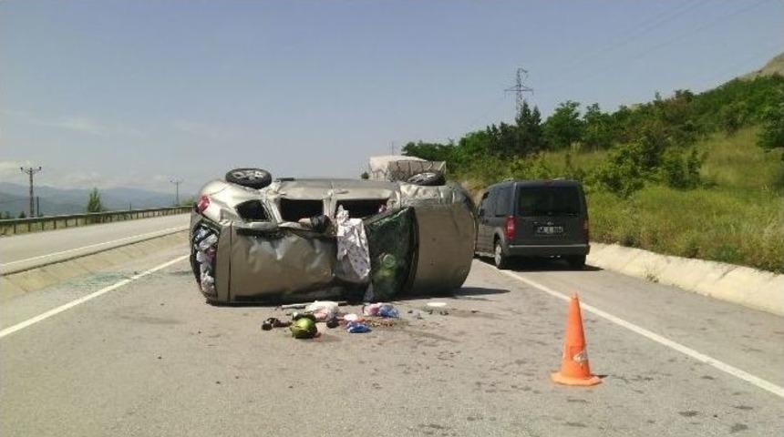 Tosya&rsquo;da Trafik Kazası: 5 Yaralı