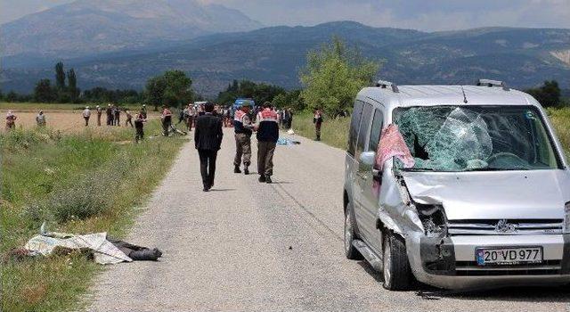 Denizli’de Kaza: 2 Ölü 1