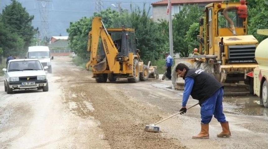 Kuzuluk Mahallesinde Alt Yapı &Ccedil;alışmaları Devam Ediyor