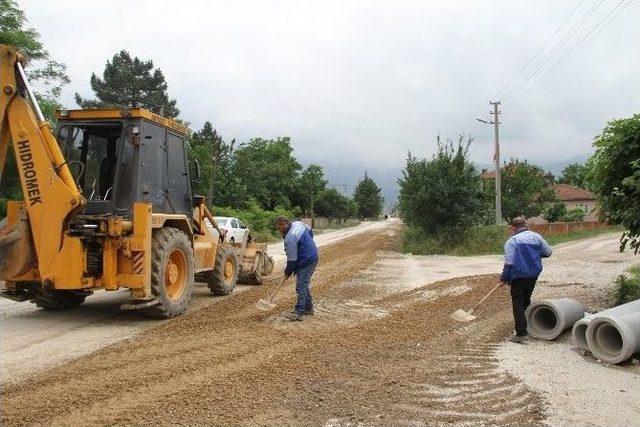 Kuzuluk Mahallesinde Alt Yapı Çalışmaları Devam Ediyor 1