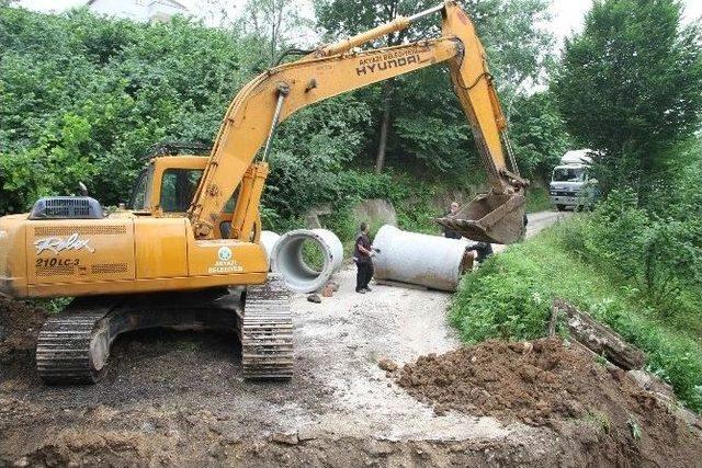 Kuzuluk Mahallesinde Alt Yapı Çalışmaları Devam Ediyor 2