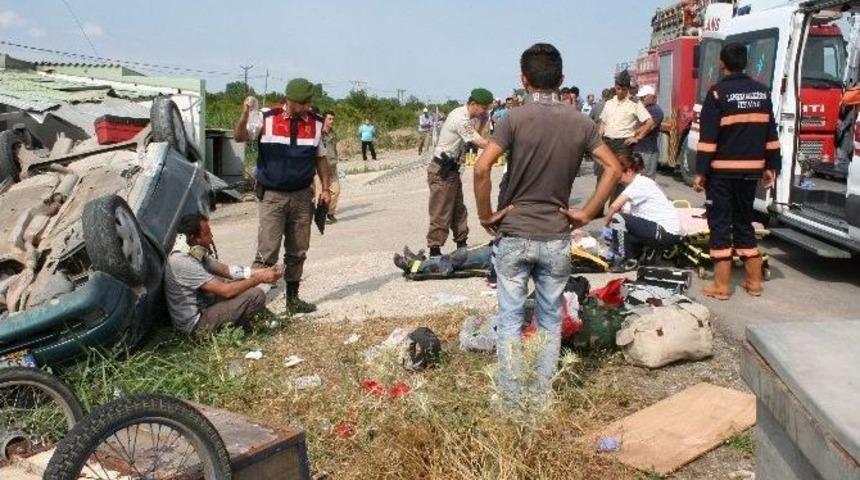 &Ccedil;anakkale&rsquo;de Askeri Ara&ccedil; Kaza Yaptı: 1 &Ouml;l&uuml;, 4 Yaralı