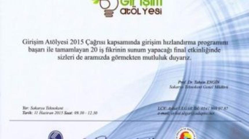 Girişimcilik At&ouml;lyesi Final Etkinliği Sa&uuml;&rsquo;de Ger&ccedil;ekleşecek