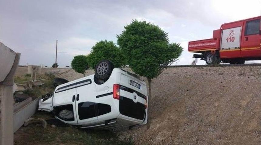 Ereğli&rsquo;de Trafik Kazası: 1 Yaralı