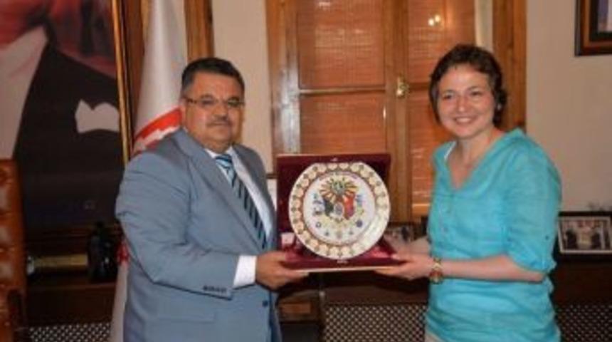 Bilecik Belediye Başkanı Selim Yağcı&rsquo;ya Almanya&rsquo;dan Misafir