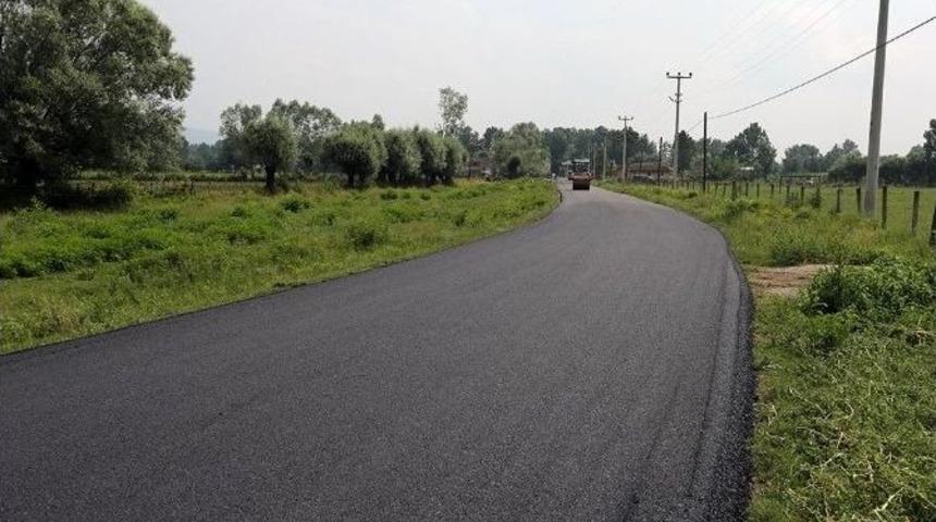 Hendek&rsquo;in Grup Yolları Asfaltlanıyor