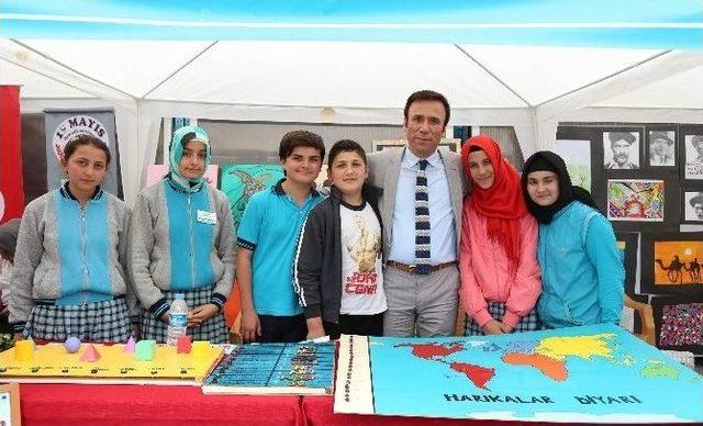 Canik Başalan Cumhuriyet Ortaokulu&rsquo;ndan Resim Sergisi 2