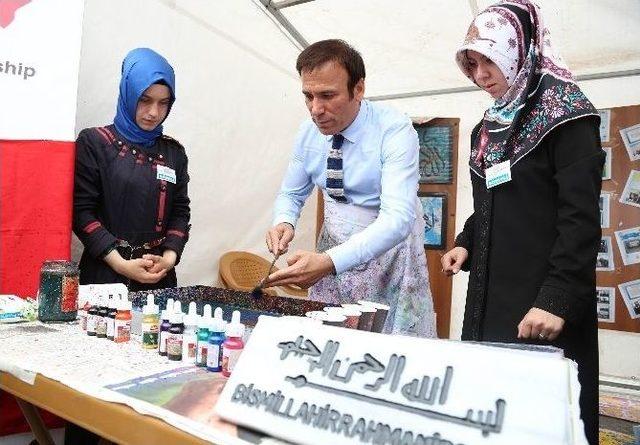 Canik Başalan Cumhuriyet Ortaokulu&rsquo;ndan Resim Sergisi 3