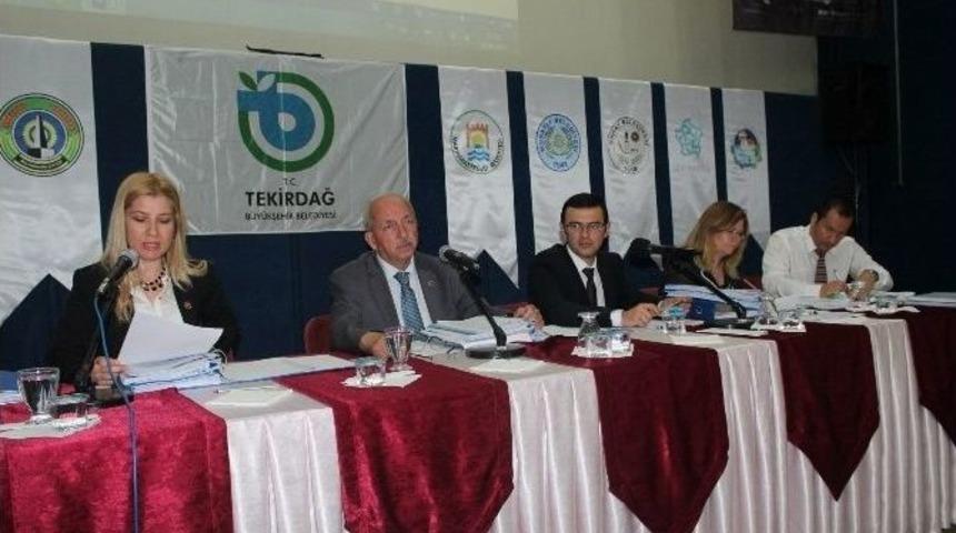 Tekirdağ B&uuml;y&uuml;kşehir Belediyesi Haziran Ayı Meclis Toplantısı Yapıldı