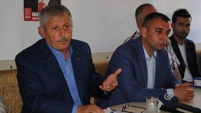Mhp Adayı Sarı’dan Yurt Dışı Oy Tepkisi