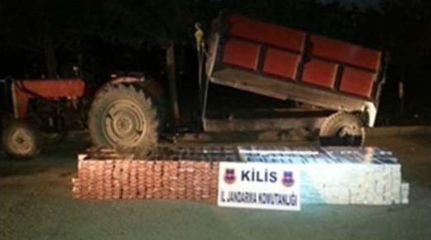 Kilis&rsquo;te 12 Bin Paket Ka&ccedil;ak Sigara Ele Ge&ccedil;irildi