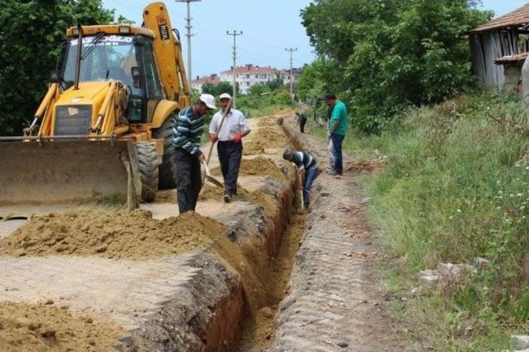 Doğalgaz &Ccedil;alışmalarına Başlandı