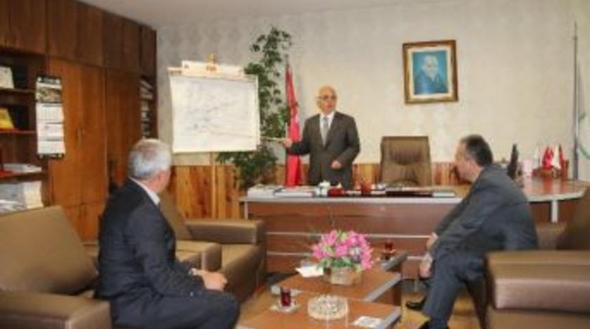 Vali Fidan Dsi 55. Şube Müdürlüğünden Brifing Aldı