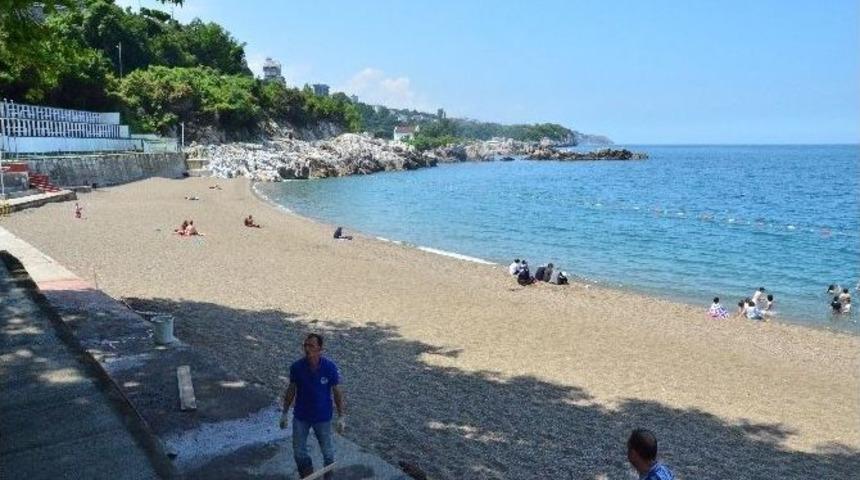 Kapuz Plajı Yeni Sezona Hazırlanıyor