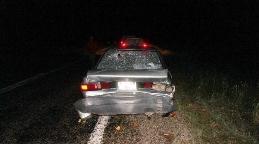 Yola D&ouml;k&uuml;len Elmalar Kazaya Neden Oldu