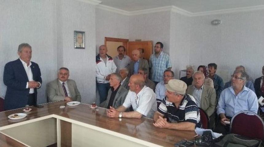 Chp Milletvekili Haluk Pekşen Teşekk&uuml;r Ziyaretlerine Devam Ediyor