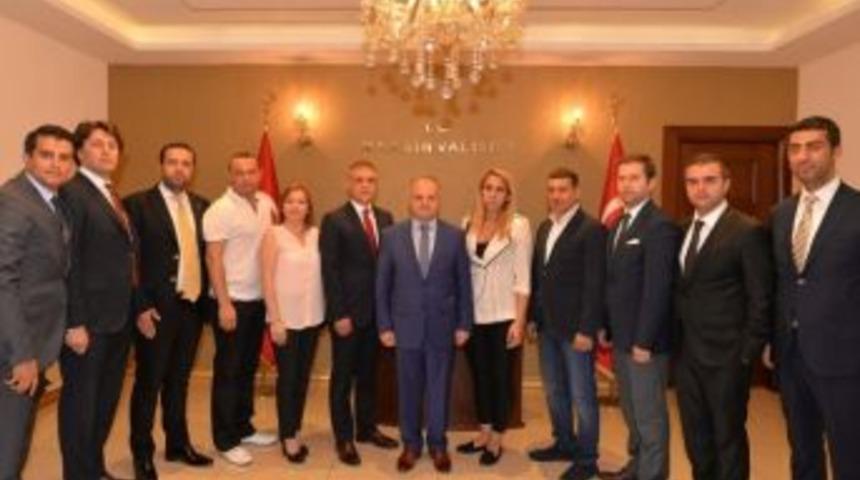 Mersin Giad&rsquo;ın Yeni Y&ouml;netiminden Vali &Ccedil;akacak&rsquo;a Ziyaret