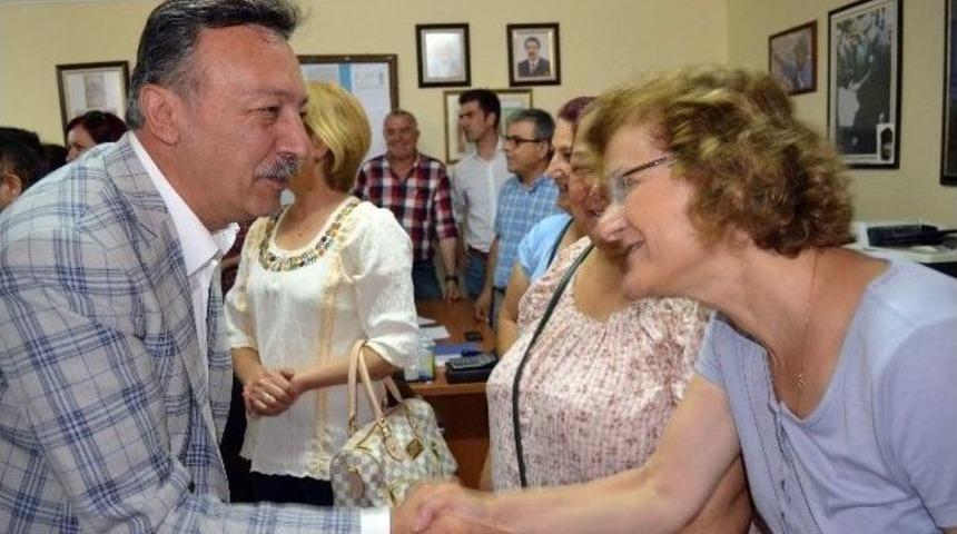 Chp&rsquo;li Vekillerden Teşekk&uuml;r Ziyareti