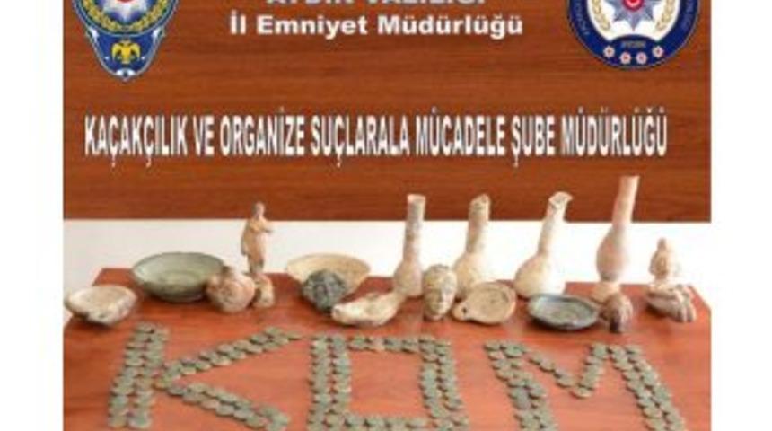 Aydın'da Tarihi Eser Operasyonu: 1 G&ouml;zaltı