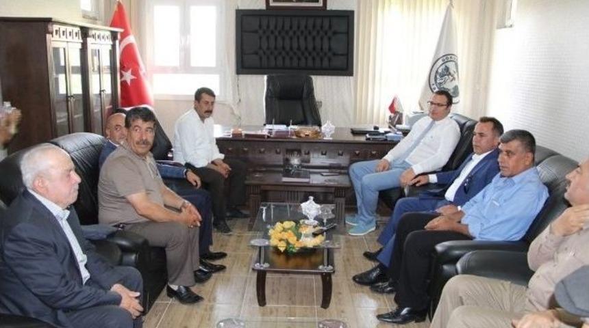 Silopi&rsquo;de Termik Santralden 2 Belediyeye İş Makinesi Desteği