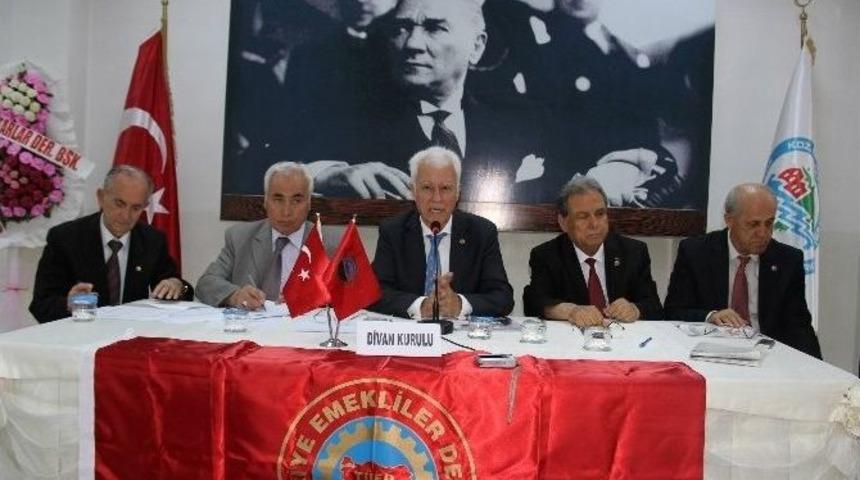 Kdz. Ereğli&rsquo;de Emekliler Derneği Kongresi Yapıldı