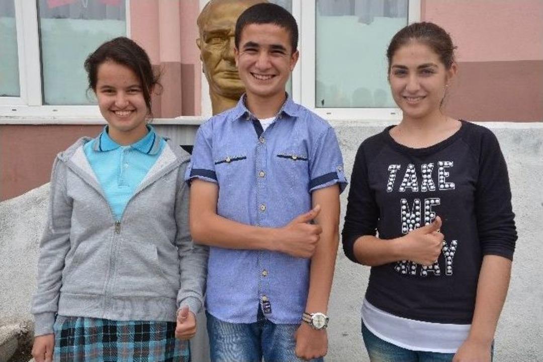K&ouml;y Okulunun &Ouml;ğrencileri T&uuml;rkiye&rsquo;nin Gururu Oldu