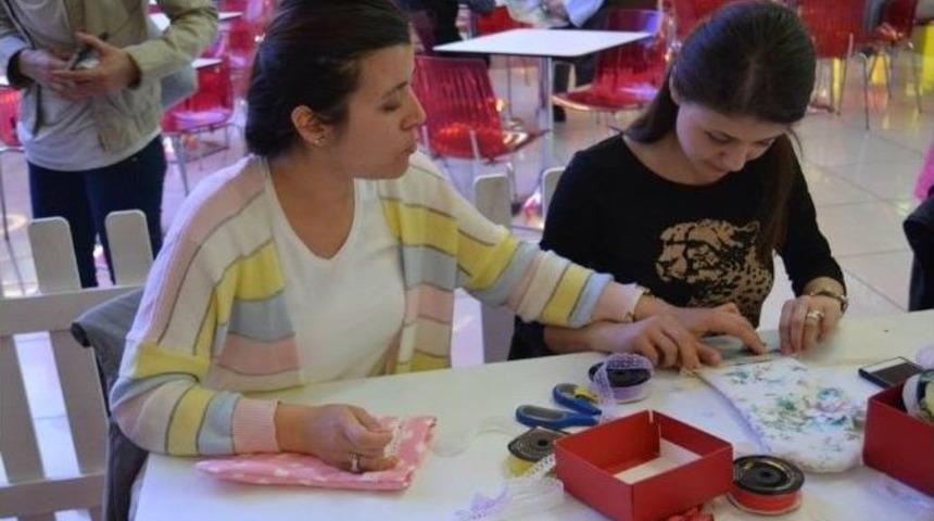 Yeşilyurt Avm&rsquo;de Hobi At&ouml;lyesi Devam Ediyor