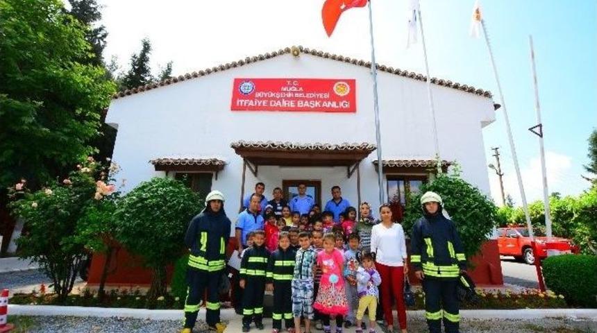 Minikler İtfaiyeyi Gezdi