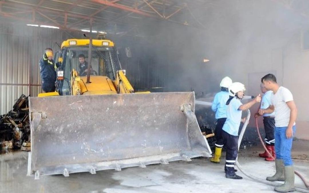 Yangına "kep&ccedil;eli" M&uuml;dahale