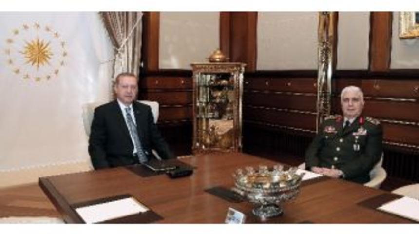 Cumhurbaşkanı Erdoğan, Genelkurmay Başkanı Orgeneral &Ouml;zel&rsquo;i Kabul Etti