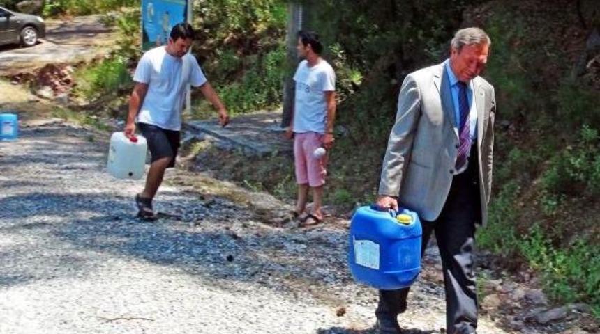 Orman Yangınlarına Bidonlu &Ouml;nlem