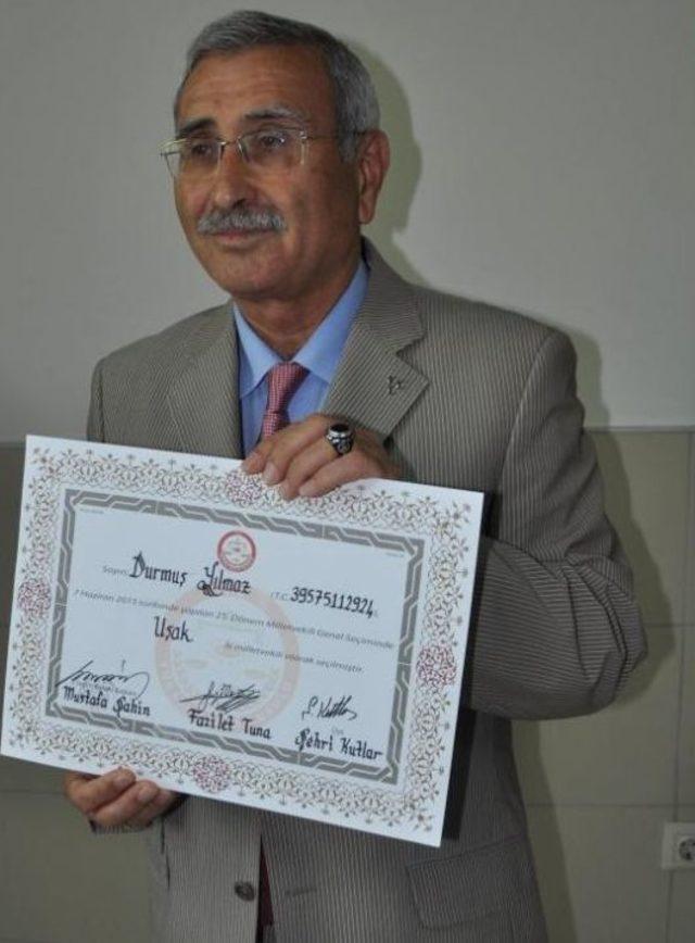 Uşak Milletvekilleri Mazbatalarını Aldı 1