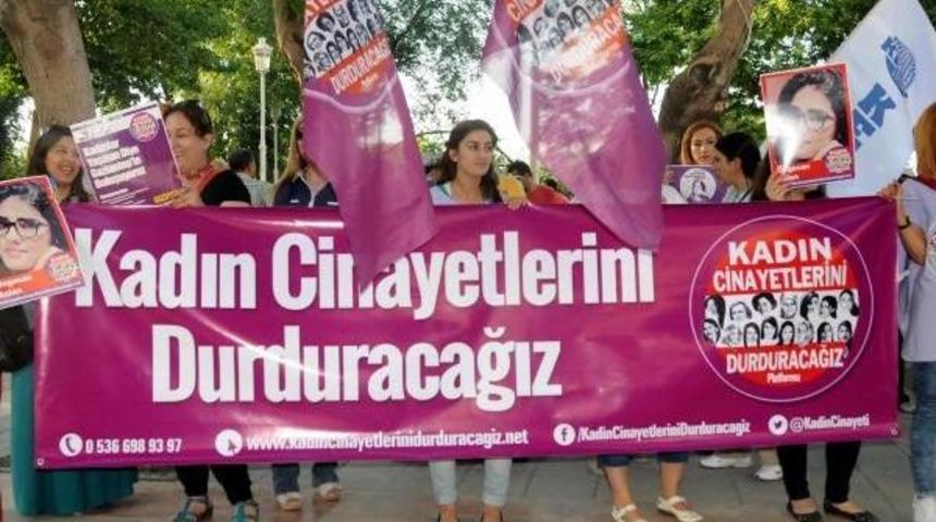 Gaziantep&rsquo;Te Kadın Cinayetleri Protesto Edildi