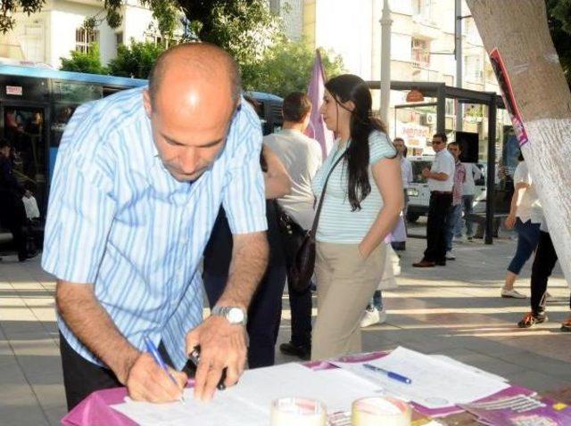 Gaziantep’Te Kadın Cinayetleri Protesto Edildi