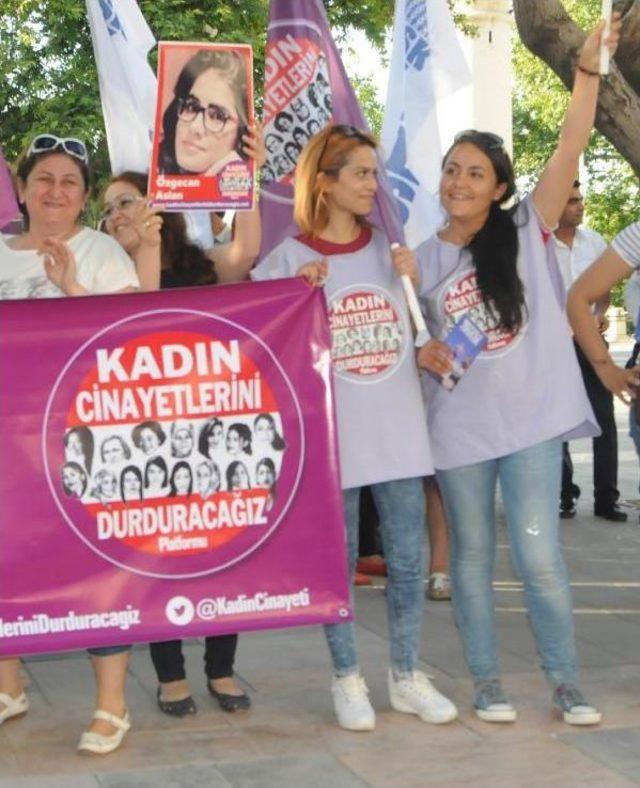 Gaziantep’Te Kadın Cinayetleri Protesto Edildi