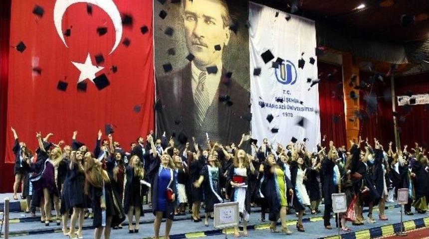 Sağlık&ccedil;ıların Mezuniyet Coşkusu