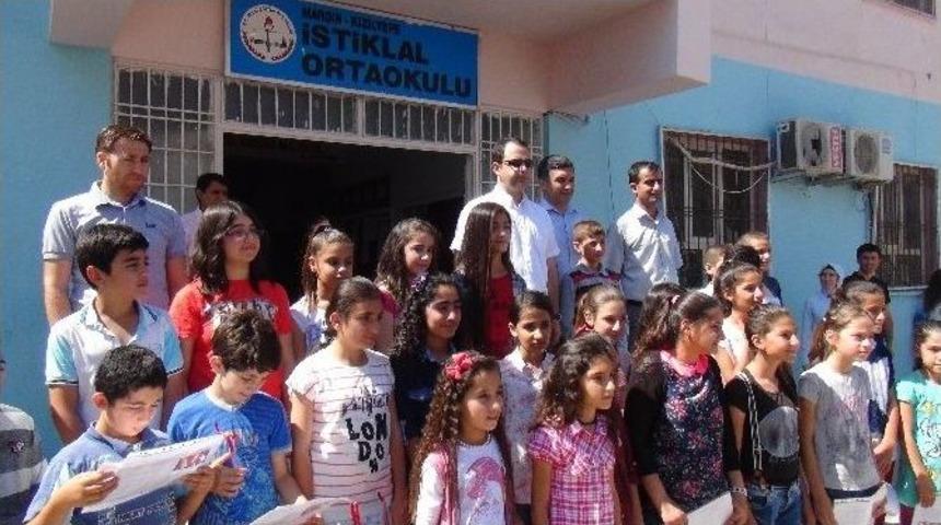 Kızıltepe&rsquo;de &Ouml;ğrenciler Karne Heyecanı İle Uyandı