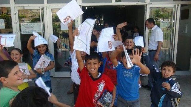 Şanıurfada 604 Bin &Ouml;ğrenci Karne Aldı 3