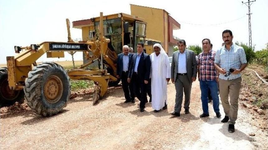 Ceylanpınar Belediyesi&rsquo;nden Yol &Ccedil;alışması