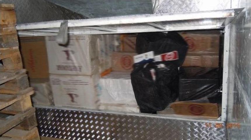 Erzincan&rsquo;da Ka&ccedil;ak Sigara Operasyonu