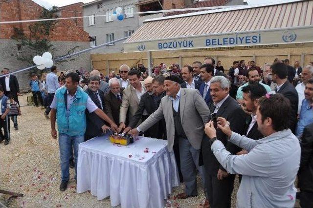 Bozüyük’ün 5’inci Mahalle Konağının Temeli Atıldı