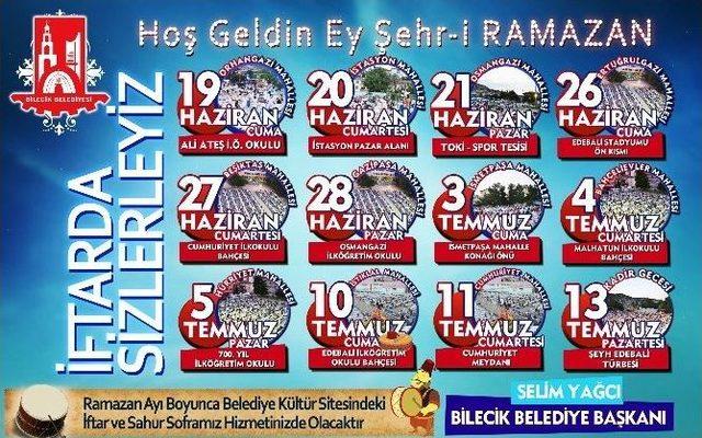 Geleneksel Ramazan İftarları Bu Yıl Da Devam Ediyor