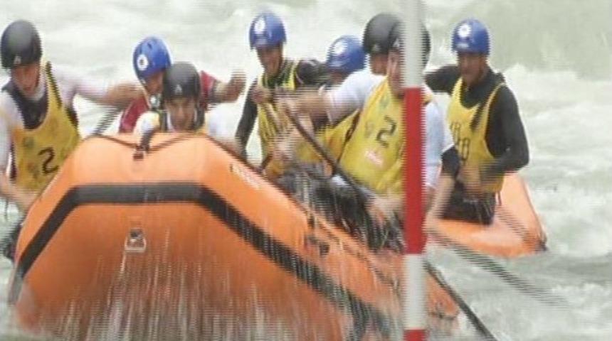 Avrupa Kul&uuml;pler Arası Rafting Şampiyonası Rize&rsquo;de Başladı